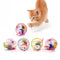 Funny Feather Mice Ball Cage for Kitten Creative Playing Toys Pet Products Play Cat Mouse Toy