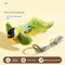 Simulation Bird Interactive Cat Toys Electric Sounding Birds Cat Chew Bite Plush Toys Cat Supplies